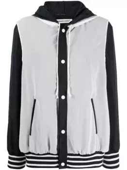 Бомбер с капюшоном Undercover, черный