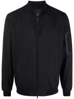 Бомбер с карманом на молнии Herno, черный