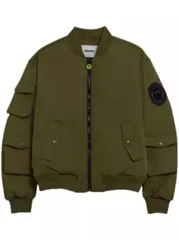 Бомбер с логотипом BARROW, черный