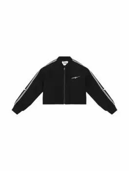 Бомбер с логотипом MSGM, черный