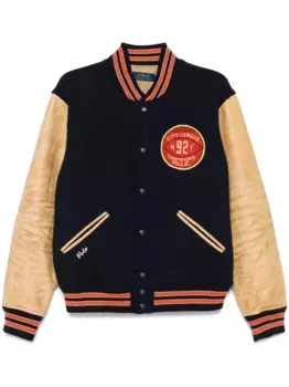 Бомбер с нашивками POLO RALPH LAUREN, синий