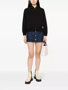 Бомбер с нашивкой-логотипом SPORT b. by agns b., черный