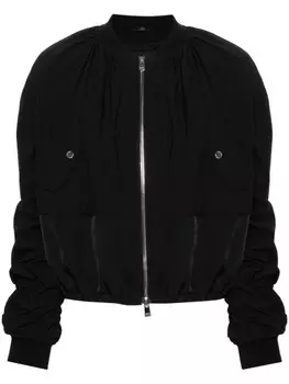 Бомбер с нашивкой-логотипом Tatras, черный