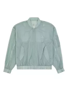 Бомбер с принтом из коллаборации с Salomon MM6 Maison Margiela X Salomon, синий