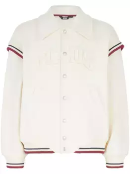 Бомбер с вышитым логотипом GCDS, нейтральный