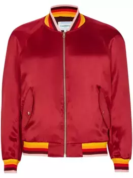 Бомбер с вышивкой Morocco CASABLANCA, красный