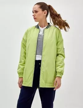 Бомбер с вышивкой Зеленый Kayra