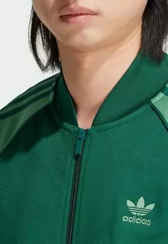 Бомбер Sst Tt adidas Originals, университетский зеленый preloved green