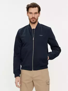 Бомбер стандартного кроя Aeronautica Militare, синий