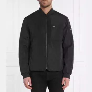 Бомбер стандартного кроя Calvin Klein, черный