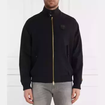 Бомбер стандартного кроя Ea7, черный