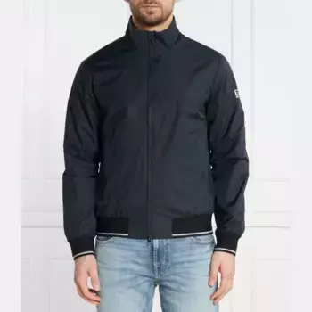 Бомбер стандартного кроя Ea7, синий