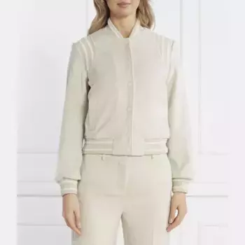 Бомбер стандартного кроя Guess, бежевый