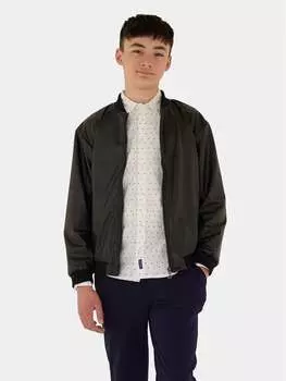 Бомбер стандартного кроя Guess, черный