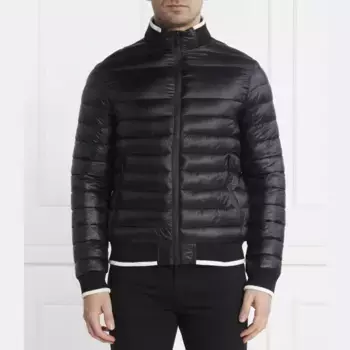 Бомбер стандартного кроя Karl Lagerfeld, черный