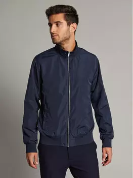 Бомбер стандартного кроя Matinique, синий