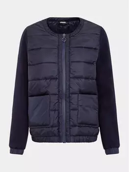 Бомбер стандартного кроя Olsen, синий