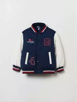 Бомбер стандартного кроя Ovs, синий