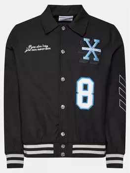 Бомбер стандартного кроя Richmond, черный