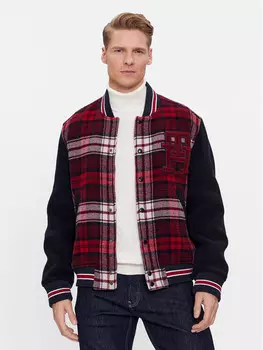 Бомбер стандартного кроя Tommy Hilfiger, красный