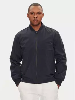 Бомбер стандартного кроя Tommy Hilfiger, синий