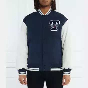 Бомбер стандартного кроя Tommy Hilfiger, синий