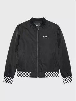 Бомбер стандартного кроя Vans, черный