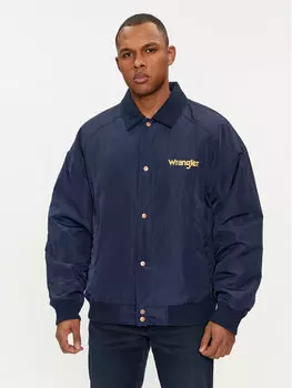 Бомбер стандартного кроя Wrangler, синий