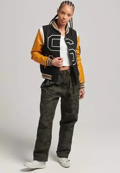 Бомбер Superdry, черный