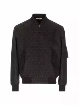 Бомбер Toile Iconographe Valentino Garavani, черный