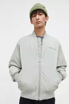 Бомбер Tommy Jeans, зеленый