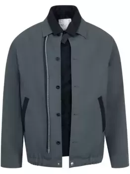 Бомбер Twill SACAI, синий