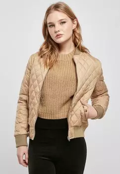 Бомбер Urban Classics, цвет Unionbeige
