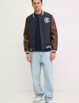 Бомбер VARSITY Guess, темно-синий