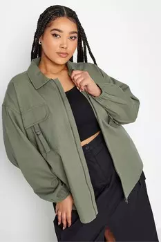 Бомбер в практичном стиле Yours, зеленый
