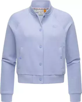 Бомбер в стиле рэгвир "Simonette", без капюшона, стильная женская студенческая куртка для переходного периода Ragwear, синий