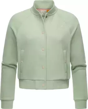 Бомбер в стиле рэгвир "Simonette", без капюшона, стильная женская студенческая куртка для переходного периода Ragwear, зеленый