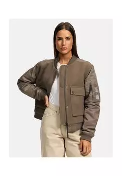 Бомбер Willstehaben 14 NAVAHOO, цвет Stone Brown