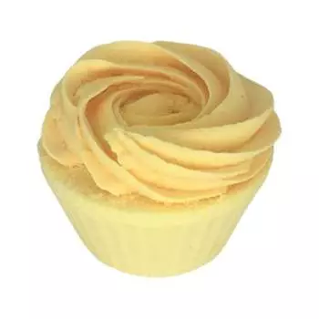 Бомбочка для ванны с маффинами, большая желтая Green Garden