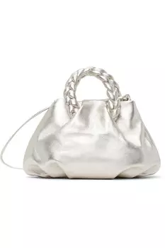 Бомбон металлик баг Hereu, серебряный