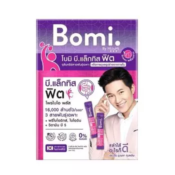 Bomi B.Lactis Fit Probio+ для диетического питания, 14 пакетиков, Pink