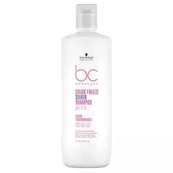 Bonacure Color Freeze Silver Шампунь 1000мл, Schwarzkopf