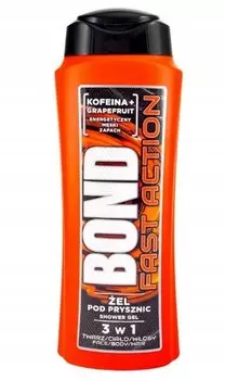 Bond Fast Action, гель для душа, 400 мл