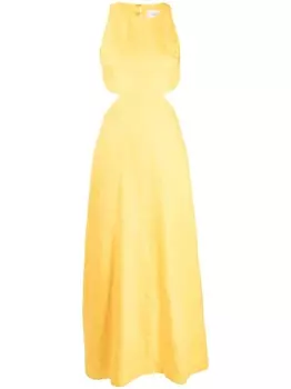 BONDI BORN платье Miramar из органического льна, оранжевый