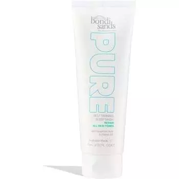 Bondi Sands Pure Автозагар Восстанавливающая маска для сна с гиалуроновой кислотой и витамином B3 75 мл