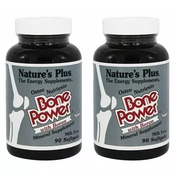 Bone Power с бором 90 мягких таблеток, Natures Plus