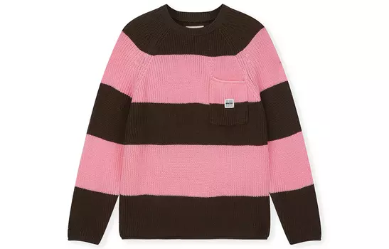 BONELESS Свитер унисекс БЕСКОСТНОЙ, Розовый/Коричневый