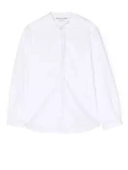 Bonpoint Auguste button-up shirt, белый
