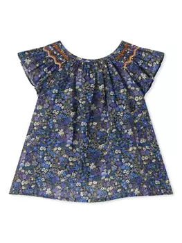 Bonpoint блузка Noelle, синий