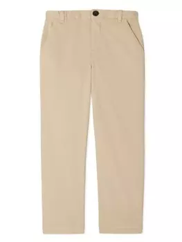 Bonpoint брюки-чинос прямого покроя Timote, нейтральный цвет
